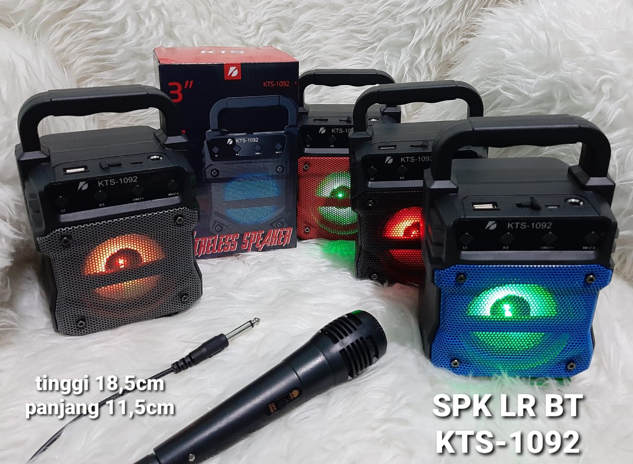 SPEAKER BLUETOOTH KTS 1092 + MIC KABEL